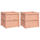 Donice VidaXL 2 szt. z litego drewna daglezji