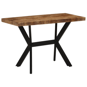 Vidaxl eettafel 110x55x75 cm massief mangohout