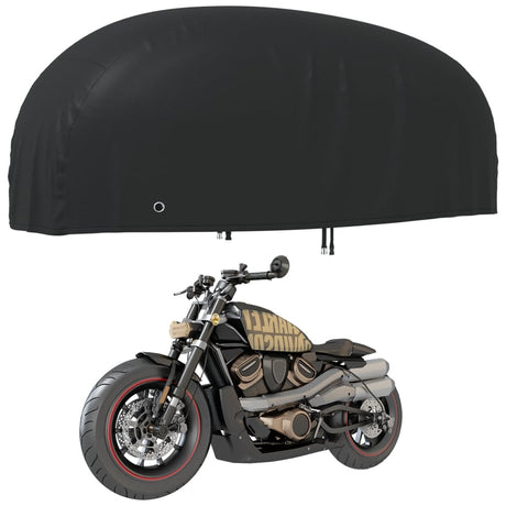 VidaXL Pokrowce na motocykl 2 szt. 295x110x140 cm, tkanina oxford 210D