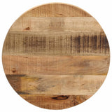 Vidaxl tafelblad rond ø 60x2,5 cm massief ruw mangohout