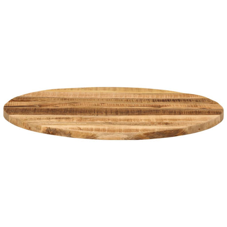 Vidaxl tafelblad rond ø 70x1,5 cm massief ruw mangohout