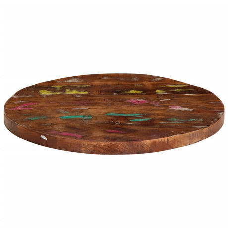 Vidaxl tafelblad rond ø 40x3,8 cm massief gerecycled hout