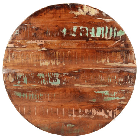 Vidaxl tafelblad rond ø 70x1,5 cm massief gerecycled hout