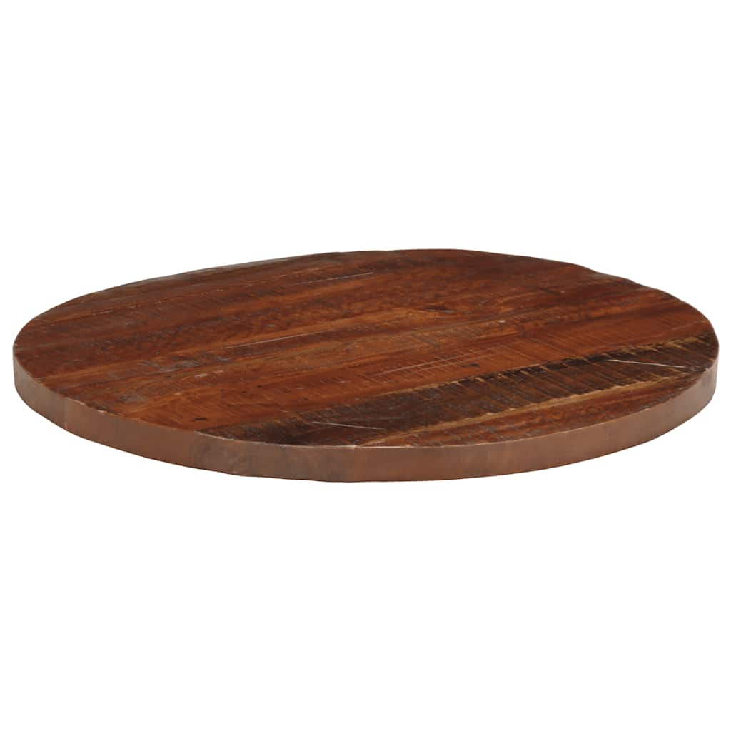 Vidaxl tafelblad rond ø 80x2,5 cm massief gerecycled hout