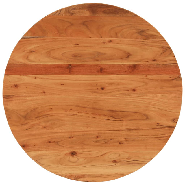 Vidaxl tafelblad rond ø 70x3,8 cm massief acaciahout