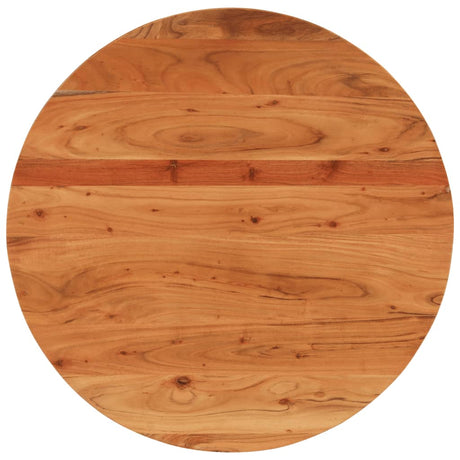 Vidaxl tafelblad rond ø 90x2,5 cm massief acaciahout