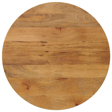 Vidaxl tafelblad rond ø 80x2,5 cm massief ruw mangohout
