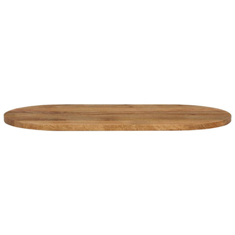 Vidaxl tafelblad ovaal 90x40x2,5 cm massief mangohout