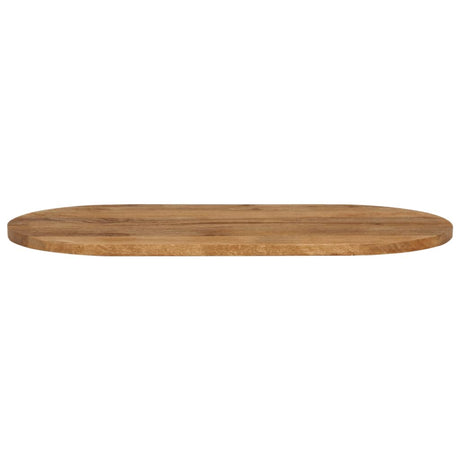 Vidaxl tafelblad ovaal 120x60x2,5 cm massief mangohout