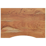 Vidaxl bureaublad rechthoekig 80x60x2,5 cm massief acaciahout