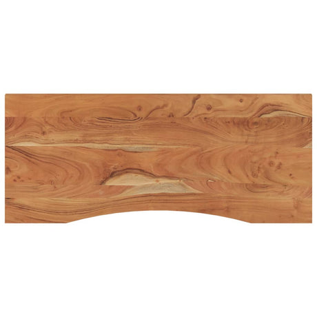 Vidaxl bureaublad rechthoekig 140x60x2,5 cm massief acaciahout