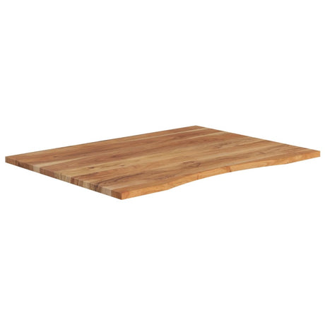 Vidaxl bureaublad rechthoekig 110x80x2,5 cm massief acaciahout
