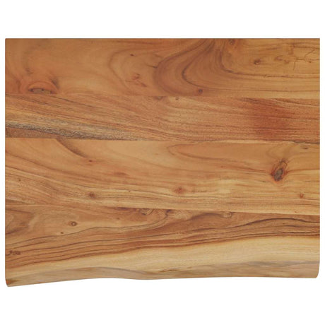 Vidaxl wandschap rechthoekig natuurlijke rand 50x40x2,5 cm acaciahout