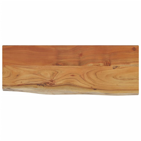 Vidaxl wandschap rechthoekig natuurlijke rand 50x20x3,8 cm acaciahout