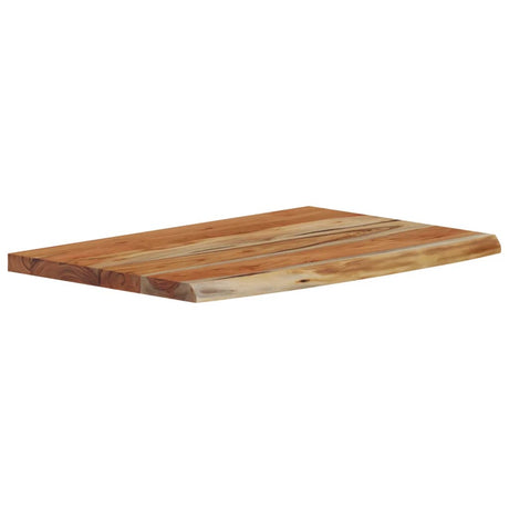 Vidaxl wandschap rechthoekig natuurlijke rand 60x40x3,8 cm acaciahout