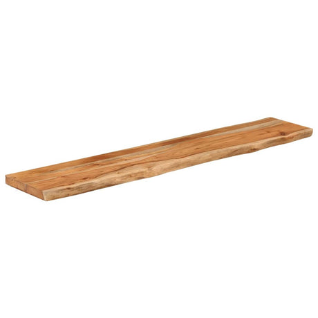 Vidaxl tafelblad rechthoekig natuurlijke rand 180x40x3,8 cm acaciahout