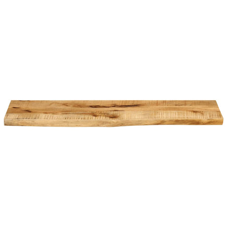 Vidaxl tafelblad met natuurlijke rand 100x20x2,5 cm massief mangohout