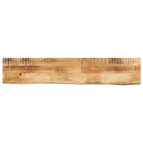 Vidaxl tafelblad met natuurlijke rand 140x20x2,5 cm massief mangohout