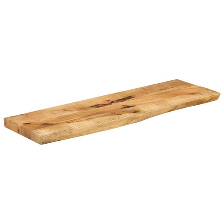 Vidaxl tafelblad met natuurlijke rand 100x30x2,5 cm massief mangohout