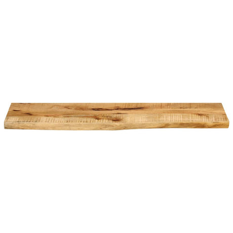 Vidaxl tafelblad met natuurlijke rand 110x30x2,5 cm massief mangohout