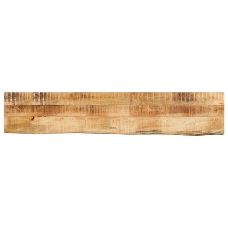 Vidaxl tafelblad met natuurlijke rand 140x30x2,5 cm massief mangohout