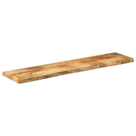 Vidaxl tafelblad met natuurlijke rand 160x30x2,5 cm massief mangohout