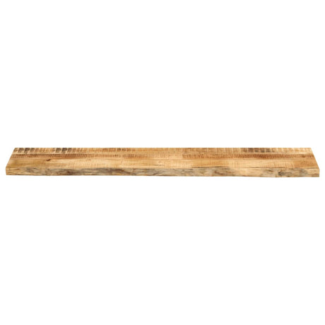 Vidaxl tafelblad met natuurlijke rand 180x40x2,5 cm massief mangohout