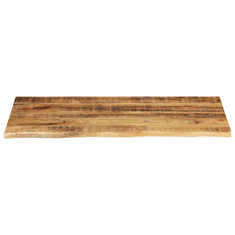 Vidaxl tafelblad met natuurlijke rand 120x60x2,5 cm massief mangohout