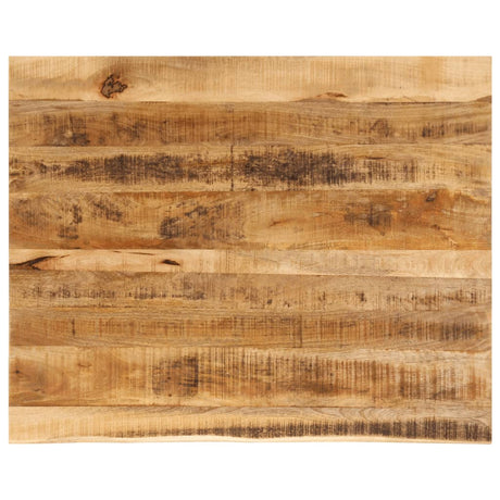 Vidaxl tafelblad met natuurlijke rand 100x80x2,5 cm massief mangohout