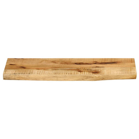 Vidaxl tafelblad met natuurlijke rand 90x20x3,8 cm massief mangohout