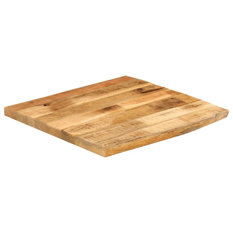 Vidaxl tafelblad met natuurlijke rand 40x40x3,8 cm massief mangohout