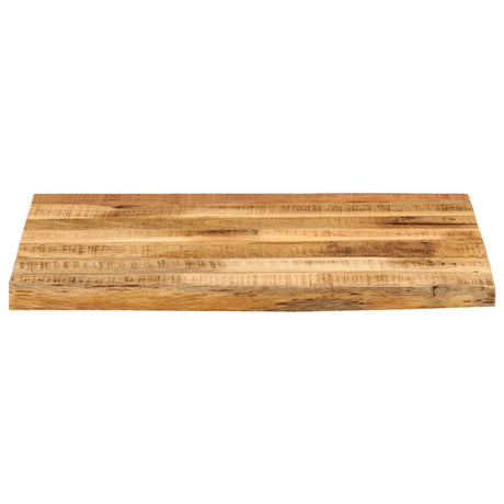 Vidaxl tafelblad met natuurlijke rand 40x40x3,8 cm massief mangohout