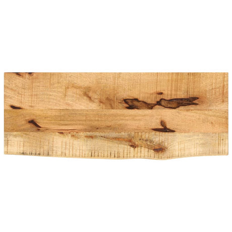 Vidaxl tafelblad met natuurlijke rand 70x40x3,8 cm massief mangohout