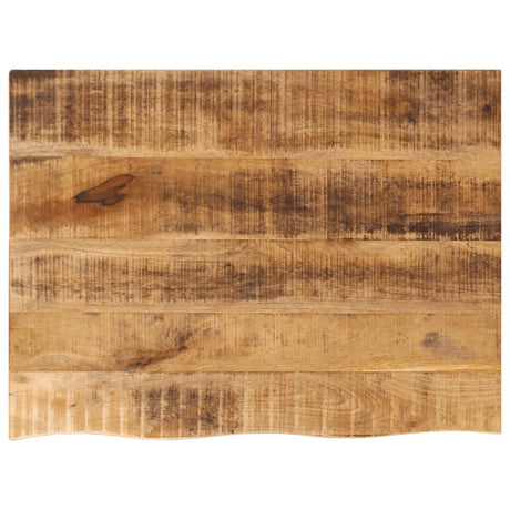 Vidaxl tafelblad met natuurlijke rand 90x60x3,8 cm massief mangohout