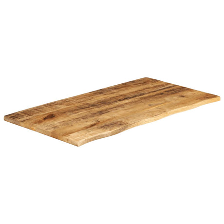 Vidaxl tafelblad met natuurlijke rand 100x60x3,8 cm massief mangohout