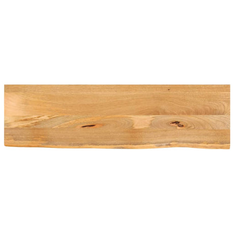 Vidaxl tafelblad met natuurlijke rand 100x20x2,5 cm massief mangohout