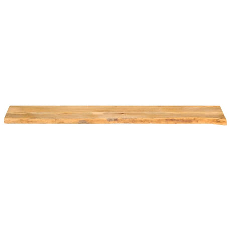 Vidaxl tafelblad met natuurlijke rand 180x20x2,5 cm massief mangohout