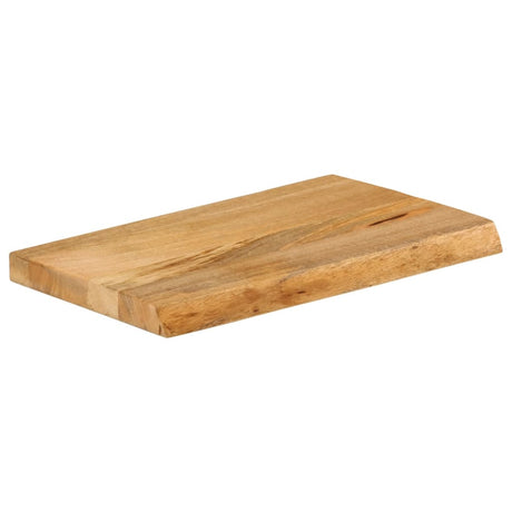 Vidaxl tafelblad met natuurlijke rand 50x40x2,5 cm massief mangohout
