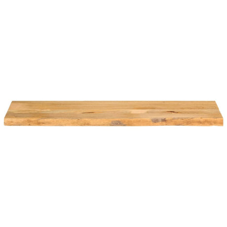 Vidaxl tafelblad met natuurlijke rand 120x40x2,5 cm massief mangohout