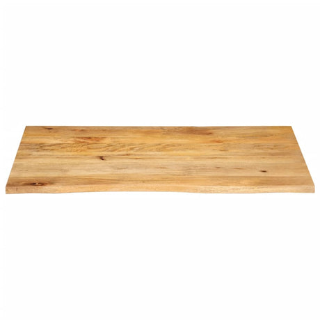 Vidaxl tafelblad met natuurlijke rand 100x60x2,5 cm massief mangohout