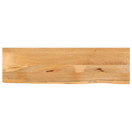 Vidaxl tafelblad met natuurlijke rand 120x20x3,8 cm massief mangohout