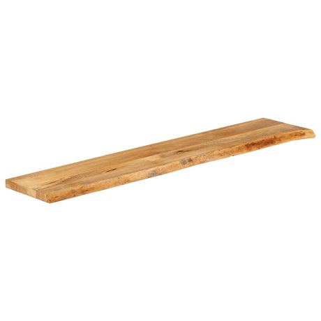 Vidaxl tafelblad met natuurlijke rand 180x20x3,8 cm massief mangohout