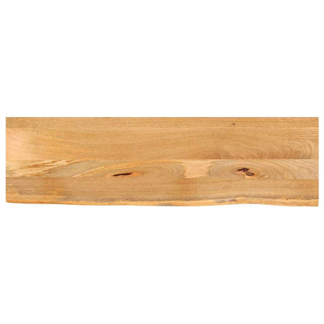 Vidaxl tafelblad met natuurlijke rand 110x30x3,8 cm massief mangohout