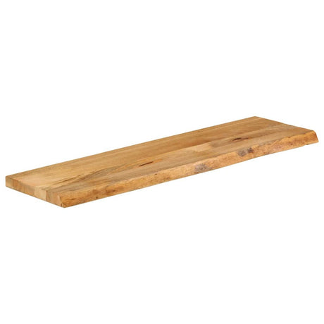 Vidaxl tafelblad met natuurlijke rand 110x30x3,8 cm massief mangohout
