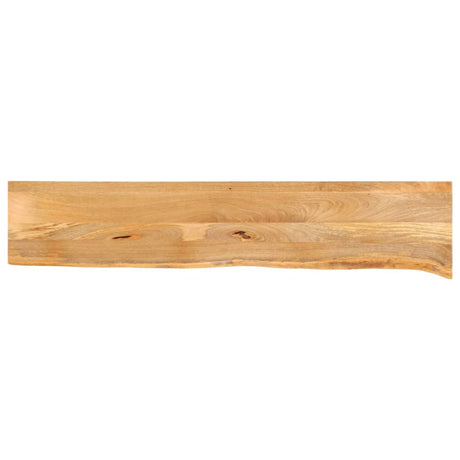 Vidaxl tafelblad met natuurlijke rand 160x30x3,8 cm massief mangohout
