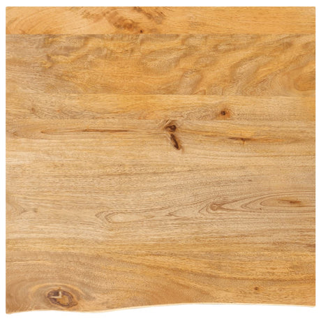 Vidaxl tafelblad met natuurlijke rand 40x40x3,8 cm massief mangohout