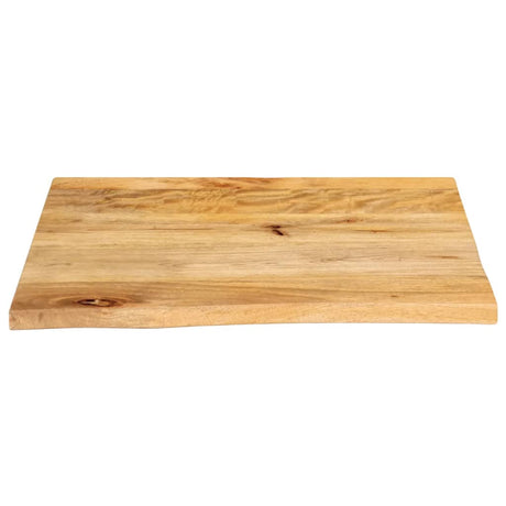 Vidaxl tafelblad met natuurlijke rand 40x40x3,8 cm massief mangohout