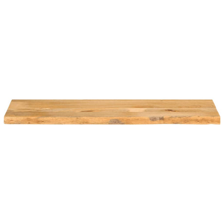 Vidaxl tafelblad met natuurlijke rand 100x40x3,8 cm massief mangohout