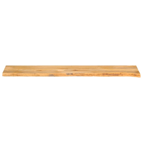 Vidaxl tafelblad met natuurlijke rand 160x40x3,8 cm massief mangohout