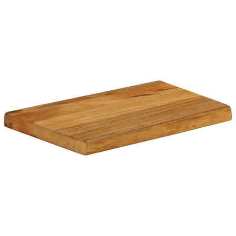 Vidaxl tafelblad met natuurlijke rand 50x20x2,5 cm massief mangohout